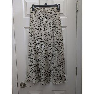 Micas Leopard Print Skirt